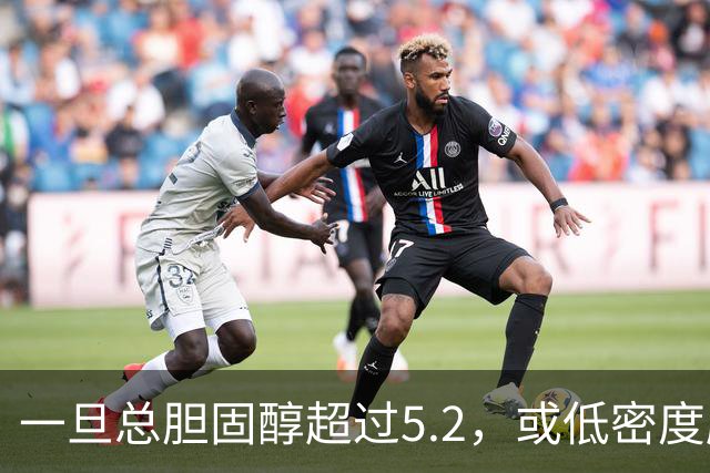 一旦总胆固醇超过5.2，或低密度脂蛋白超过3.4，建议少碰3类食物